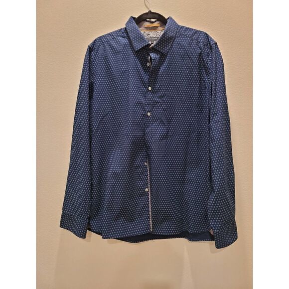 Ted Baker Long Sleeve Button Down Shirt Size 6 - Picture 1 of 6